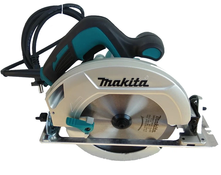 Ручная дисковая пила Makita HS7601 (1200Вт, 190мм) пила с регулировкой опорной плиты и пильного диска (4548) - Фото 2 Ручная дисковая пила Makita HS7601 (1200Вт, 190мм) пила с регулировкой опорной плиты и пильного диска (4548) - изображение 2
