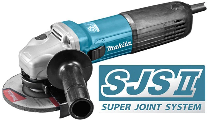Кутова шліфувальна машина Makita GA5040C (1400Вт, 125мм) болгарка з електронною системою стабілізації швидкості (4401) - зображення 4