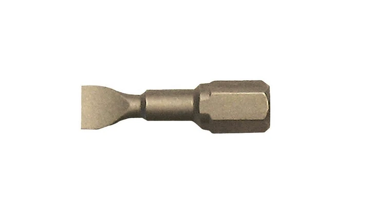 Набор бит насадок Makita P-06177 (0.6x4.5 мм, 25 мм, 10 шт) шлицевые плоские биты с шестигранным хвостовиком (7651) - Фото 2 Набор бит насадок Makita P-06177 (0.6x4.5 мм, 25 мм, 10 шт) шлицевые плоские биты с шестигранным хвостовиком (7651) - изображение 2