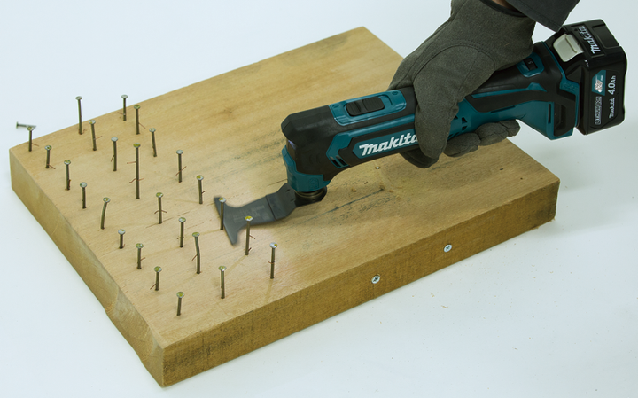 Акумуляторний багатофункціональний інструмент Реноватор Makita TM30DZ CXT (10,8В Slider) електричний ручний Мультитул (4069) - Фото 11 Акумуляторний багатофункціональний інструмент Реноватор Makita TM30DZ CXT (10,8В Slider) електричний ручний Мультитул (4069) - зображення 11