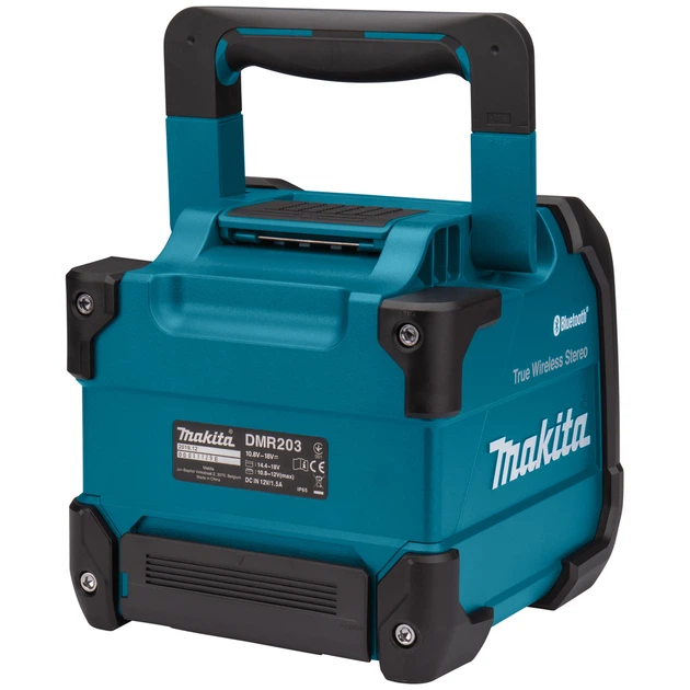 Аккумуляторная Bluetooth колонка Makita DMR203 (12 - 18 В) спикер аудиопроигрыватель с USB без АКБ и зарядного устройства (30942) - изображение 7
