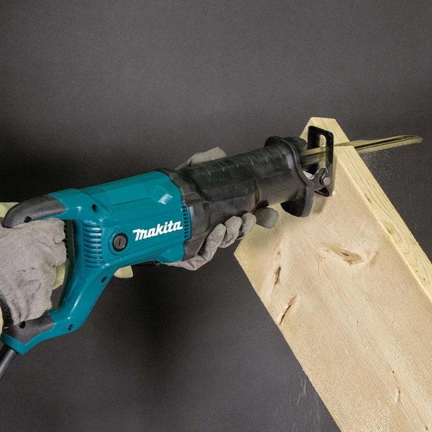 Сабельная электрическая сетевая пила Makita JR3051TK (1200Вт, 30мм) + кейс ножовка электропила ручная (4214) - изображение 13