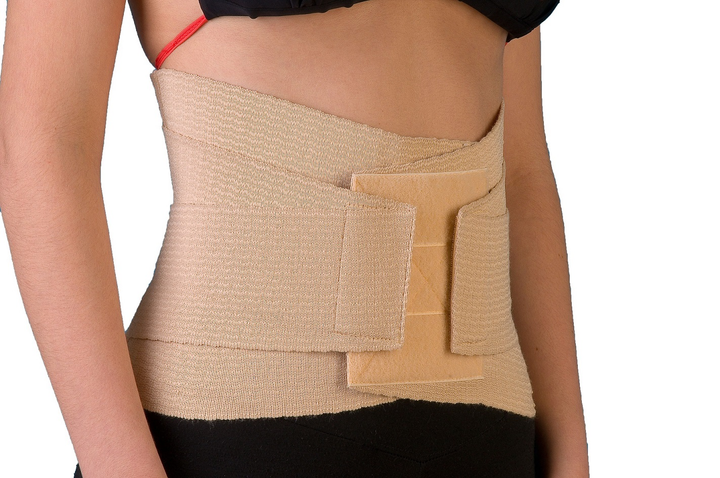 Корсет поясничный утягивающий со съемными ребрами жесткости для спины и талии ортопедический эластичный ВІТАЛІ размер №2 (2982) - изображение 2