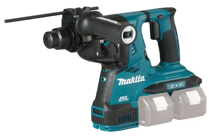Аккумуляторный бесщеточный перфоратор Makita DHR280Z LXT SDS-Plus 18В+18В электрический трехрежимный ручной (4177) - Фото 1 Аккумуляторный бесщеточный перфоратор Makita DHR280Z LXT SDS-Plus 18В+18В электрический трехрежимный ручной (4177) - изображение 1