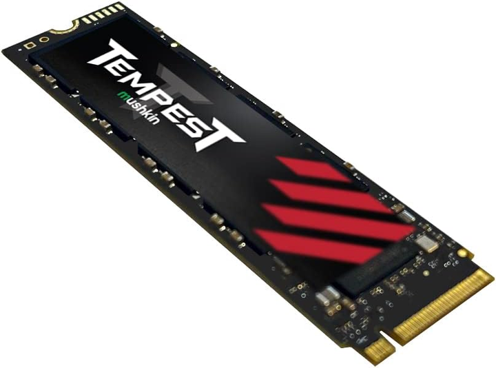 Dysk SSD Mushkin Tempest 1TB M.2 2280 PCI Express 3.0 x4 NVMe 1.4 3D NAND TLC (MKNSSDTS1TB-D8) - obraz 2