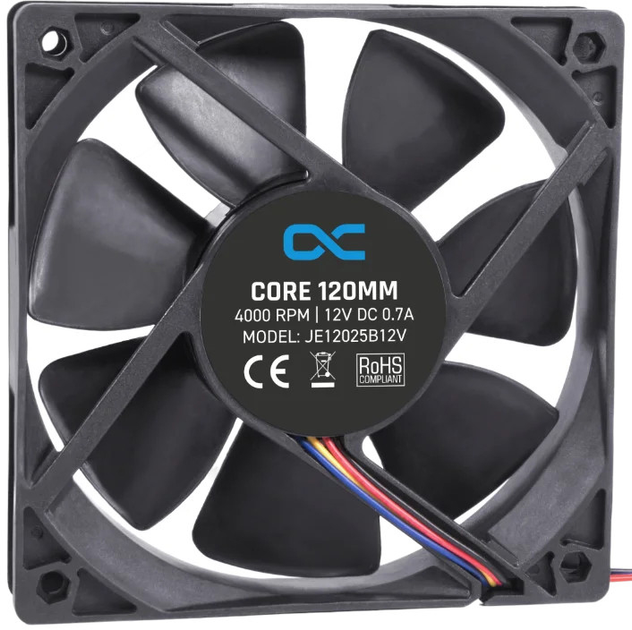 Chłodzenie Alphacool Core 120 mm 4000RPM Black (4250197248457) - obraz 2