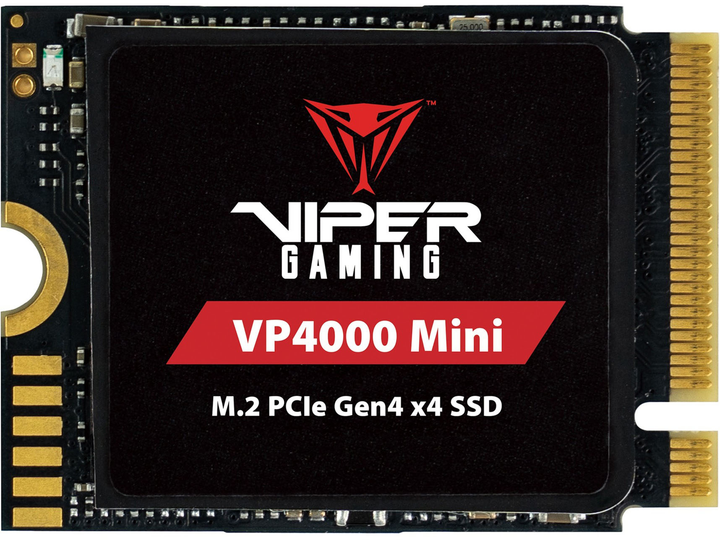 SSD диск Patriot Viper VP4000 Mini 1TB M.2 2230 NVMe PCIe 4.0 x4 3D NAND TLC (VP4000M1TBM23) - зображення 1