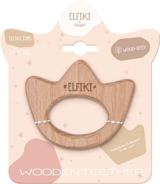 Гризунець дерев'яний корона, ELFIKI 4820068312329 ІГ-0131 - зображення 2