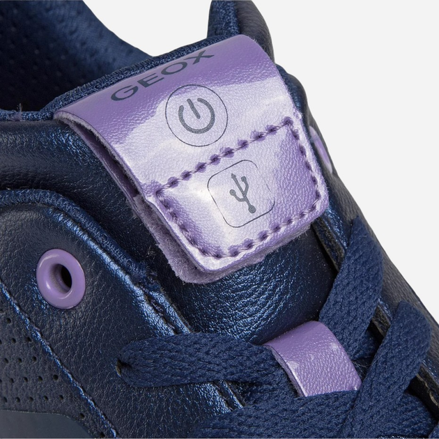 Buty sportowe dziecięce dla dziewczynki Geox J Kommodor Girl J744HA/000NF/C4267 36 Granatowe (8058279484115) - obraz 7