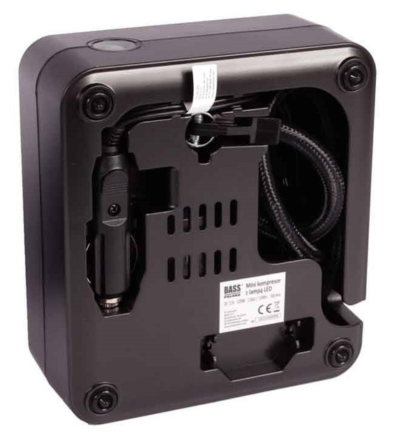 Mini kompresor Bass Polska 4523 12 V (5902067623442) - obraz 3