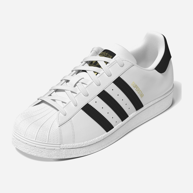 Підліткові кеди для дівчинки adidas Originals Superstar J FU7712 38.5 (5.5UK) Білі (4062056554827) - зображення 10