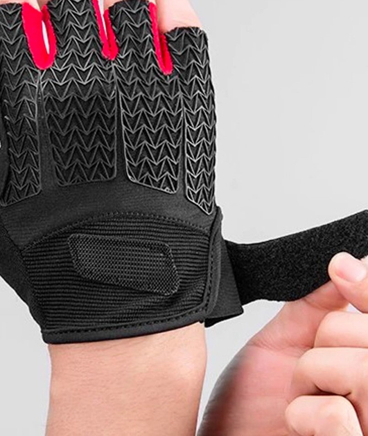 Rękawiczki rowerowe Rockbros z wkładkami żelowymi S169BR M (7016802869441) - obraz 8