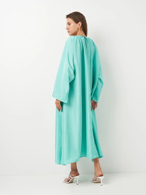 Платье миди женское H&M 1031698_зел XS Зеленое (KAY2000001506080) - изображение 2