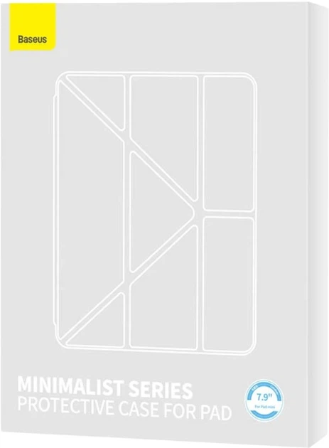 Чохол-книжка Baseus Minimalist для Apple iPad Mini 4/5 7.9" Blue (ARJS040617) - зображення 7
