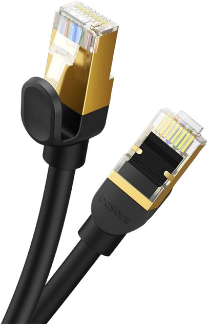 Патч-корд Baseus Cat 8 SFTP 8 м Black (B0013320A111-06) - зображення 3