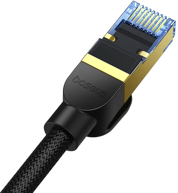 Патч-корд Baseus Cat 7 SFTP 8 м Black (B0013320B111-06) - зображення 5