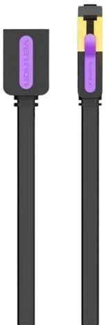 Patchcord Vention Cat 7 SSTP 8 m Black (6922794729780) - obraz 5