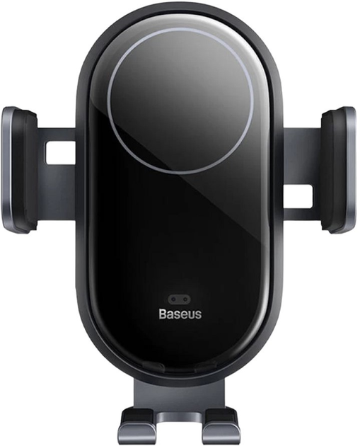 Автотримач із бездротовою зарядкою Baseus LightChaser Electric Car Mount Black (C40355900121-00) - зображення 1