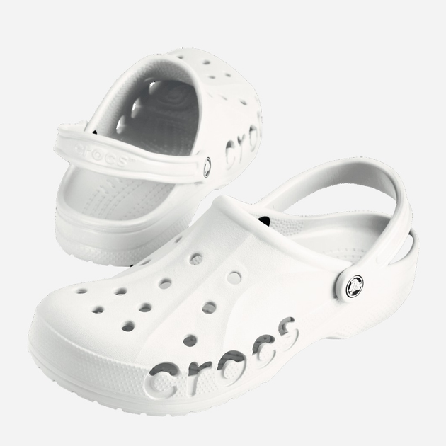 Чоловічі крокси Crocs Baya CR10126 41-42 (M8/W10) 26 см Білі (883503153417) - зображення 2