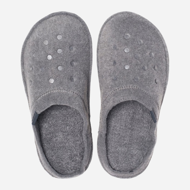 Kapcie damskie ciepłe Crocs Classic Lined Slipper CR203600 36-37 (M4/W6) 22 cm Szare (191448385825) - obraz 4