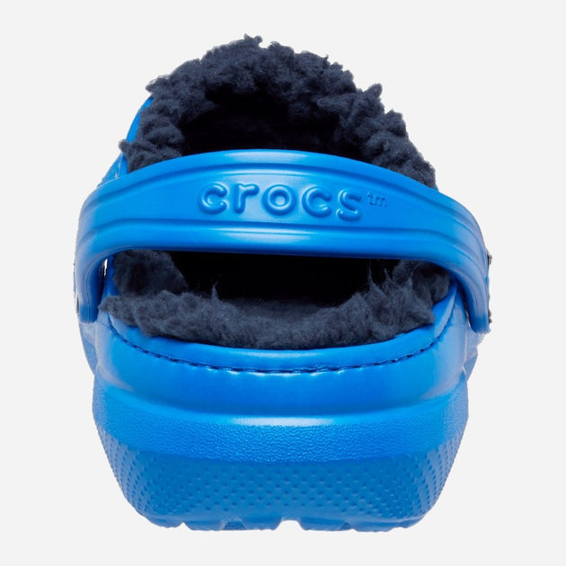 Дитячі крокси-сабо утеплені для хлопчика Crocs Classic Fuzz-Lined Casual CR207009 27-28 (C10) 16.8 см Блакитні (196265144389) - зображення 3
