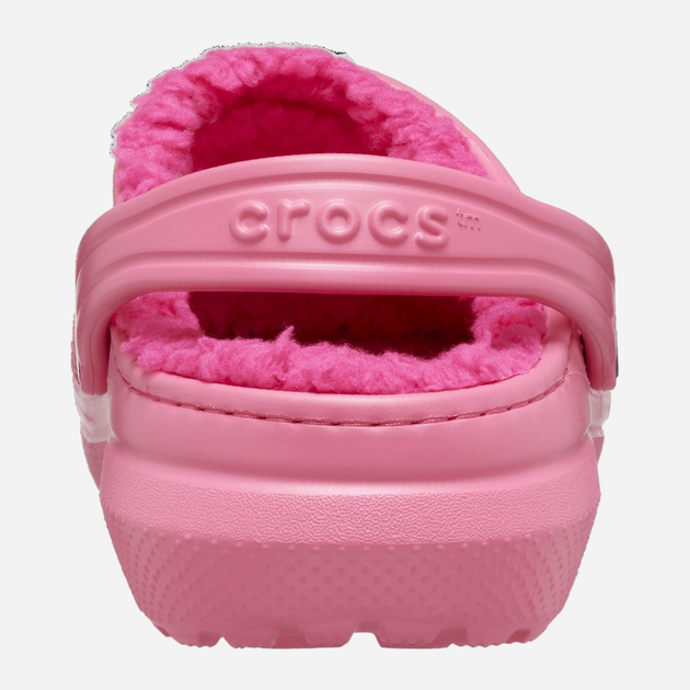 Підліткові крокси для дівчинки Crocs Classic Lined CR207010 34-35 (J3) 22.3 см Темно-рожеві (196265407682) - зображення 3