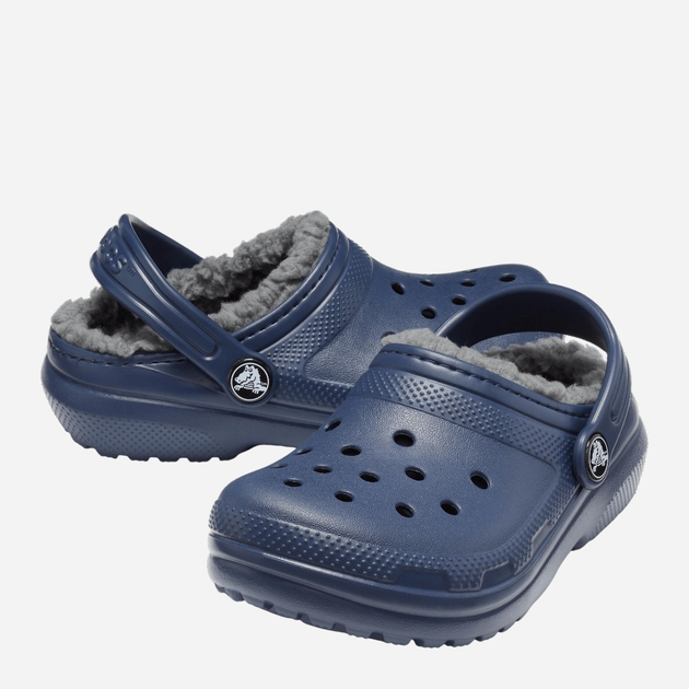 Дитячі крокси для хлопчика Crocs Classic Lined CR207010 29-30 (C12) 18.8 см Темно-сині (191448702394) - зображення 2