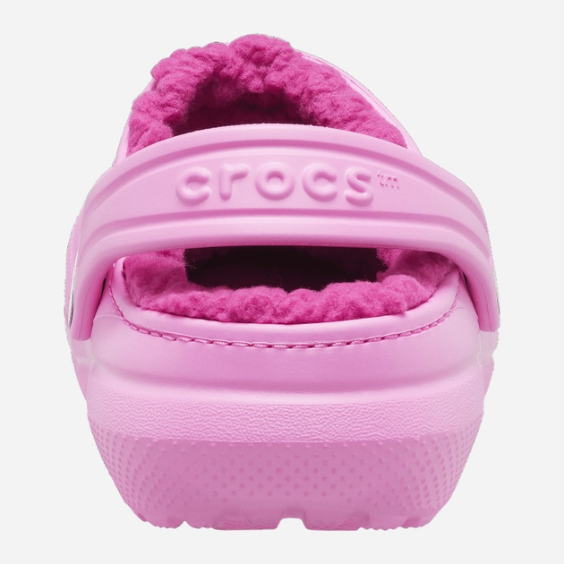Дитячі крокси-сабо для дівчинки Crocs Classic Lined CR207010 28-29 (C11) 18 см Світло-рожеві (191448894488) - зображення 3