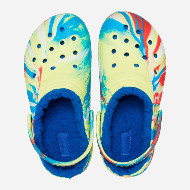 Дитячі крокси-сабо утеплені для хлопчика Crocs Classic Lined CR207773 29-30 (C12) 18.8 см Різнокольорове (196265140961) - зображення 4