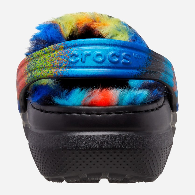 Chodaki chłopięce ocieplane Crocs Classic Lined Spray Dye Casual CR208095 27-28 (C10) 16.8 cm Czarne (196265148981) - obraz 3