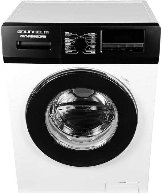 Стиральная машина узкая GRUNHELM GWT-FN610D2WB – фото, отзывы ...