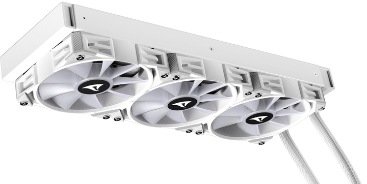 Система водяного охлаждения Sharkoon S90 RGB AIO 360mm White (4044951038619) - зображення 7