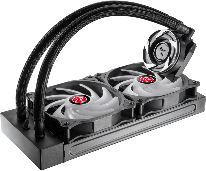 Система жидкостного охлаждения Raijintek EOS 240 RBW All-In-One Liquid Cooler (4715109922950) - изображение 2