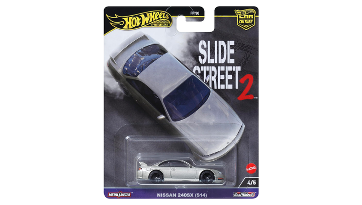 Premium Hot Wheels Nissan 240SX S14 Slide Street 1 64 HKC83 Grey ROZETKA RM Store