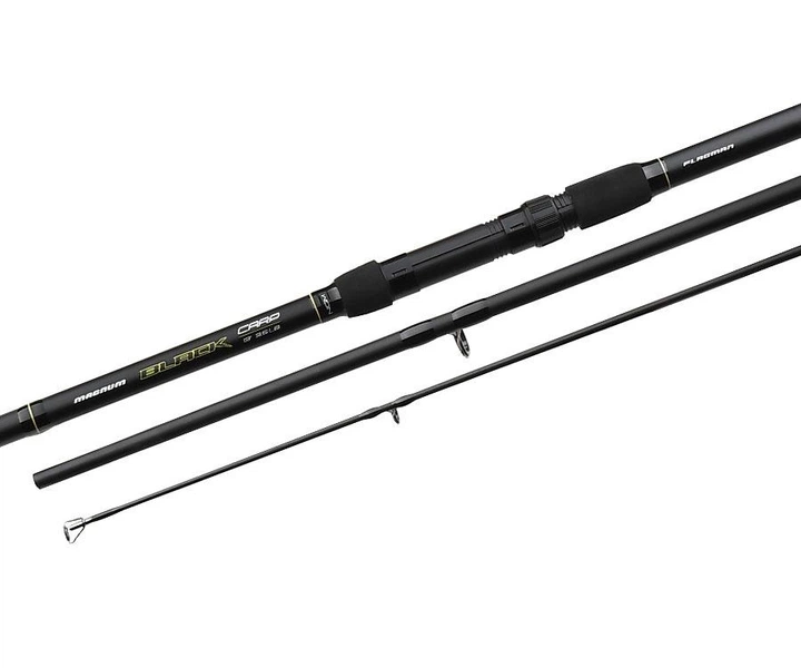 Короповий набір: 3 вудилища Flagman Black Carp з котушками + Рід-під - зображення 2