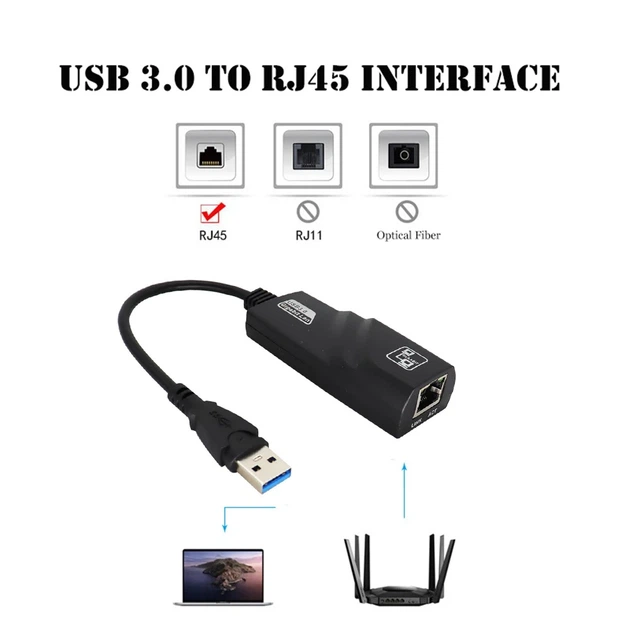 Гигабитный USB LAN адаптер / проводной переходник USB 3.0 - Ethernet / Сеть RJ45 LAN для Windows 11/10/8.1/7/XP/Linux/Mac GigabitPro (GP-20492) - Фото 9 Гигабитный USB LAN адаптер / проводной переходник USB 3.0 - Ethernet / Сеть RJ45 LAN для Windows 11/10/8.1/7/XP/Linux/Mac GigabitPro (GP-20492) - изображение 9