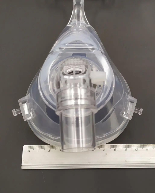 СІПАП Ротоносова маска для неінвазивної вентиляції легенів, СРАР (СіПАП),ШВЛ терапії ZW FA 02B, розмір M - изображение 2