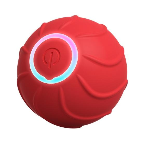 Интерактивная подпрыгивающая игрушка для котов и собак, смарт-мячик Petgravity с usb зарядкой Красный - Фото 1 Интерактивная подпрыгивающая игрушка для котов и собак, смарт-мячик Petgravity с usb зарядкой Красный - изображение 1