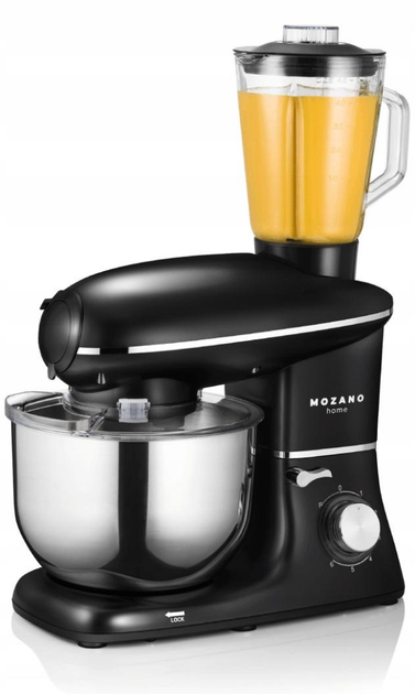 Кухонний комбайн Mozano Kitchen Assistant 2300 Вт AGD/ROB/02#BLACK - изображение 3