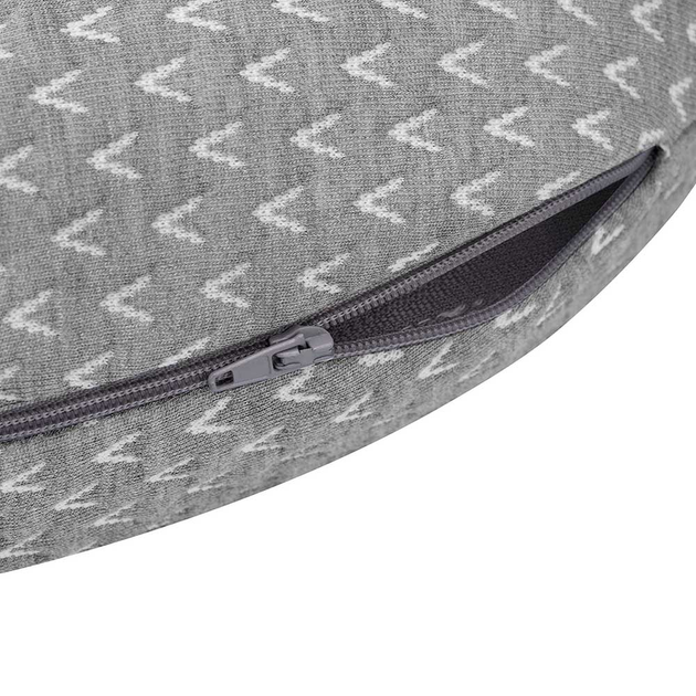 Подушка ортопедическая для шеи Ardesto Sleepwell Travel Memory foam Серый 34х29х10 см (ART3429NEP) - изображение 4