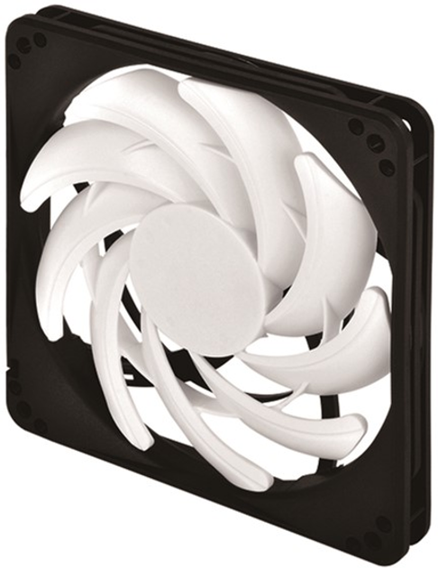 Вентилятор Silverstone FN123 120 мм Black/White (4710007221235) - зображення 2