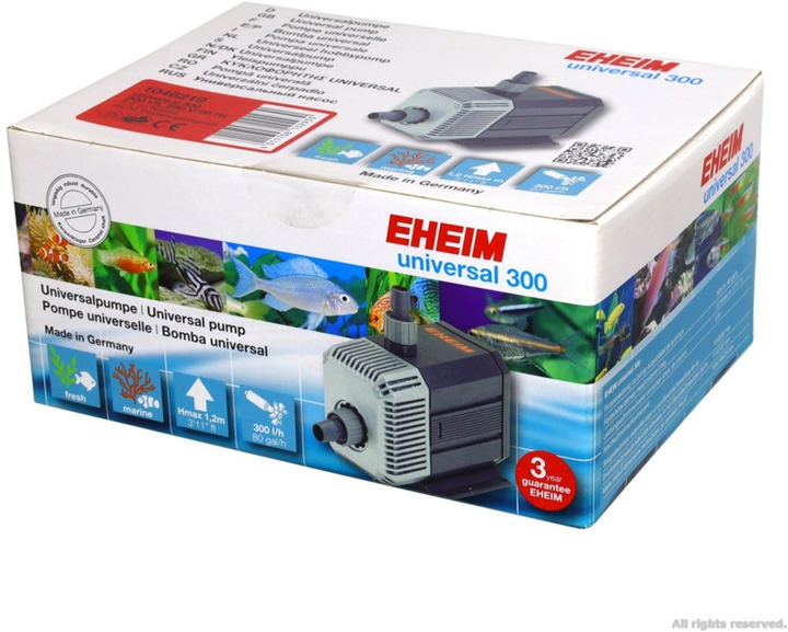 Помпа EHEIM Universal 300 кабель 1.5 м (1046219) - изображение 5