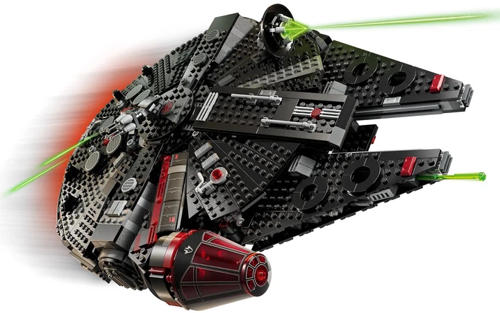Zestaw klocków LEGO Star Wars Mroczny Sokół Millennium 1579 elementów (75389) - obraz 5