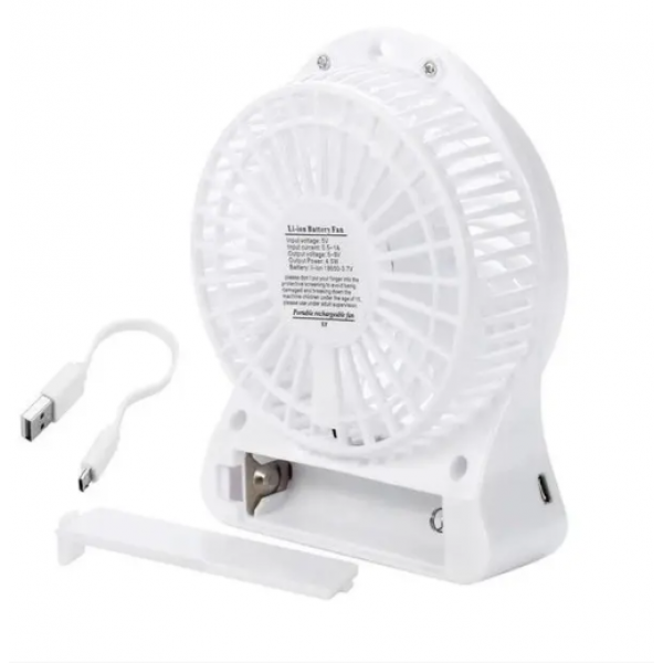 Мини Вентилятор Portable Fan Mini портативный настольный - Фото 2 Мини Вентилятор Portable Fan Mini портативный настольный - изображение 2