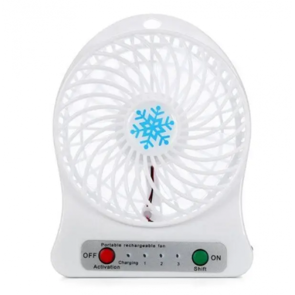 Мини Вентилятор Portable Fan Mini портативный настольный - Фото 3 Мини Вентилятор Portable Fan Mini портативный настольный - изображение 3