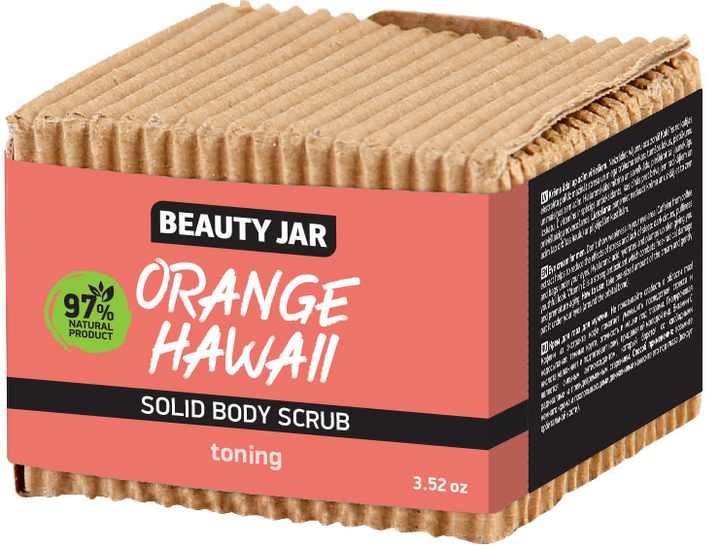Твердый скраб для тела Beauty Jar Orange Hawaii 100 г (4751030834900) - зображення 1