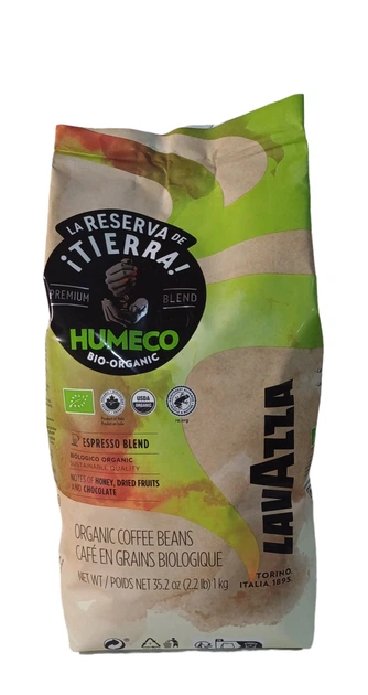 Кофе Lavazza Humeco Bio Organic Premium Blend у зернах 1 кг (59313) - зображення 2