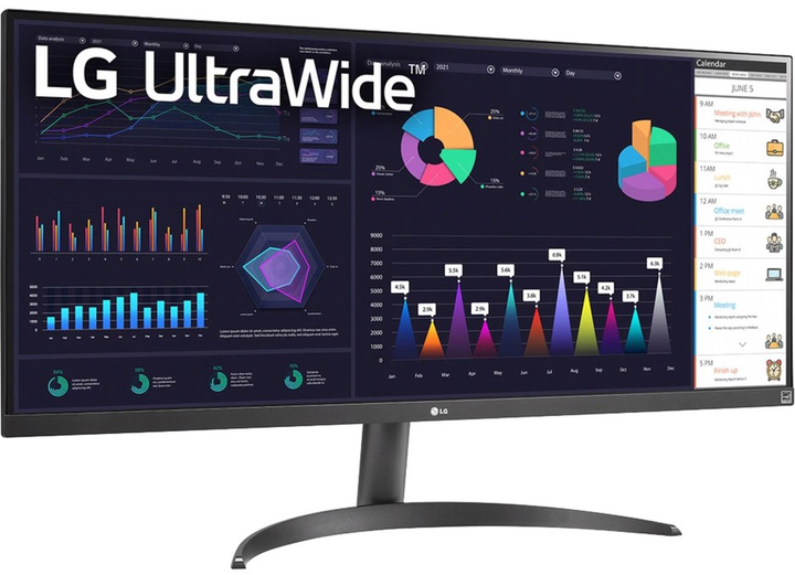 Монитор 34" LG UltraWide 34WQ500-B - изображение 2