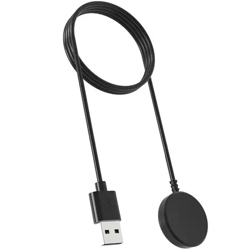 Беспроводное зарядное устройство для Samsung Galaxy Active 1/2/Watch 3,4,5 Pro;6;6 классический /1м/Черный - Фото 2 Беспроводное зарядное устройство для Samsung Galaxy Active 1/2/Watch 3,4,5 Pro;6;6 классический /1м/Черный - изображение 2