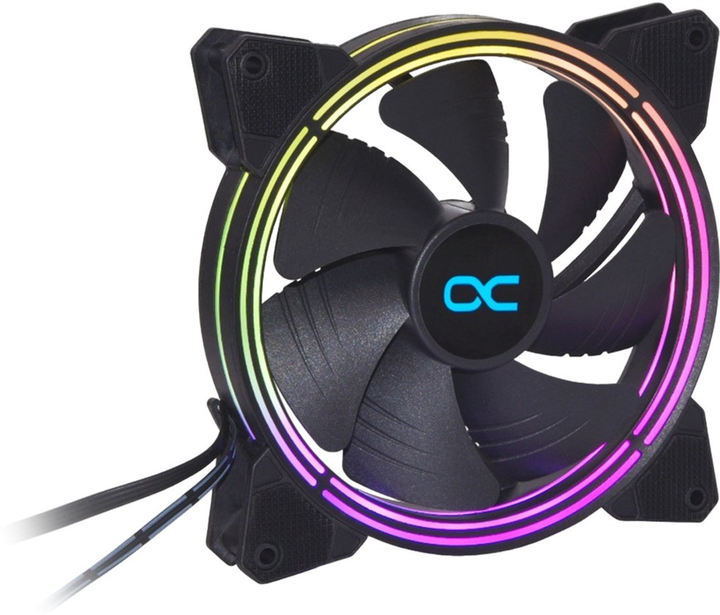 Wentylator Alphacool Eiszyklon Aurora LUX PRO Digital RGB 140 mm Black (4250197248075) - obraz 1